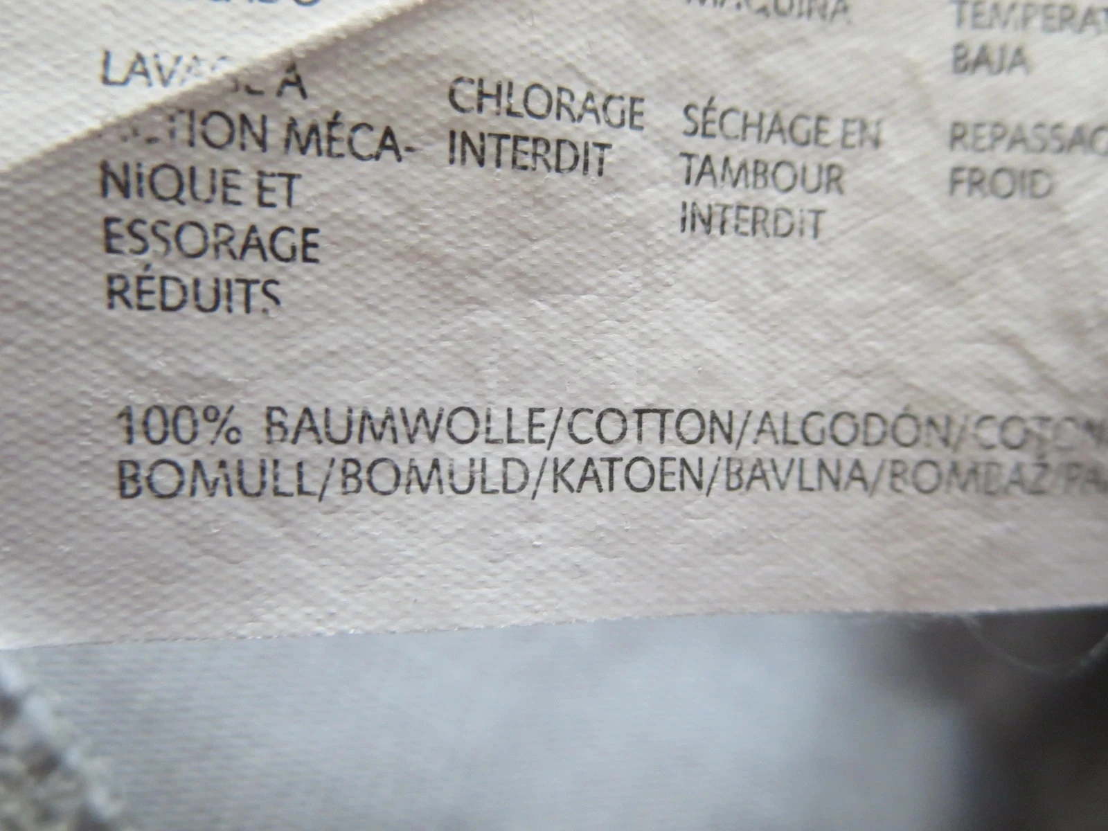 Jupe Street One 100 % coton gris – Taille 38 – Très bon état – photo 4